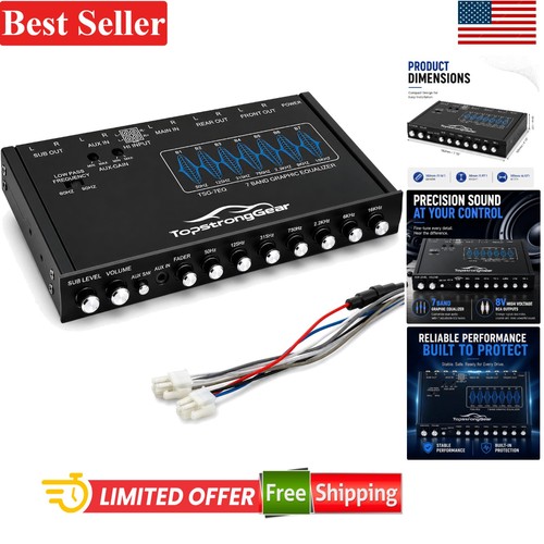 Equalizzatore audio auto - , 7